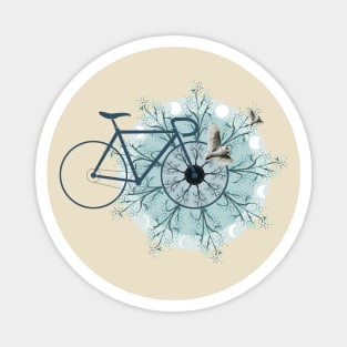 Bicycle and nature ride Magnet